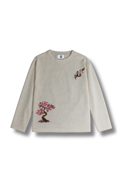 Blossom Waffle Longsleeve (cream white)