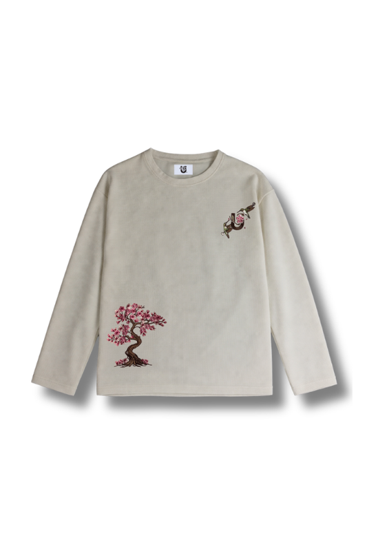 Blossom Waffle Longsleeve (cream white)