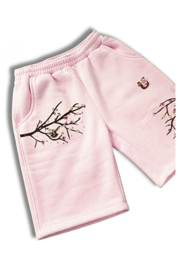 Pink Blossom Shorts