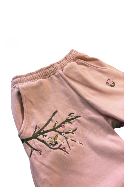 Pink Blossom Joggers