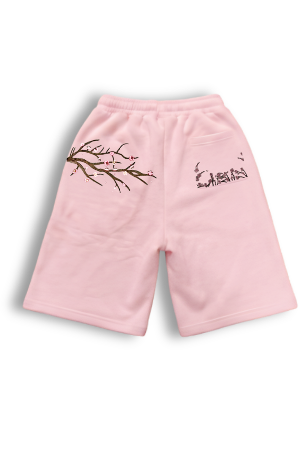 Pink Blossom Shorts