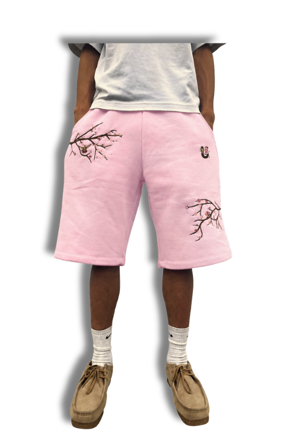 Pink Blossom Shorts