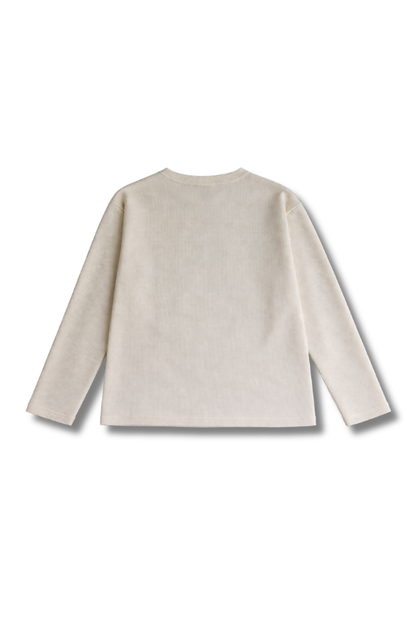 Blossom Waffle Longsleeve (cream white)