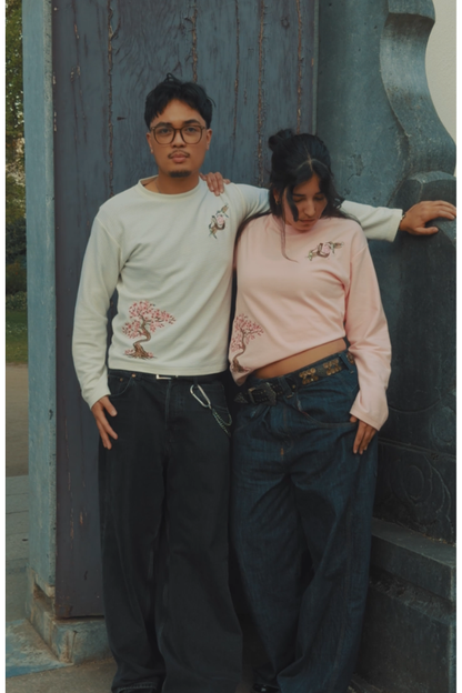 Blossom Waffle Longsleeve (cream white)