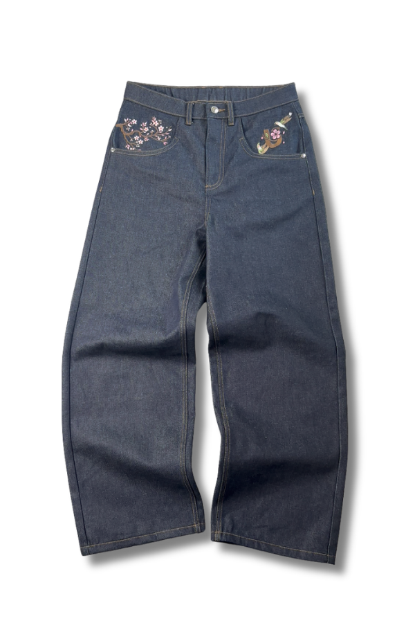 Blossom&Fisher raw denim jeans