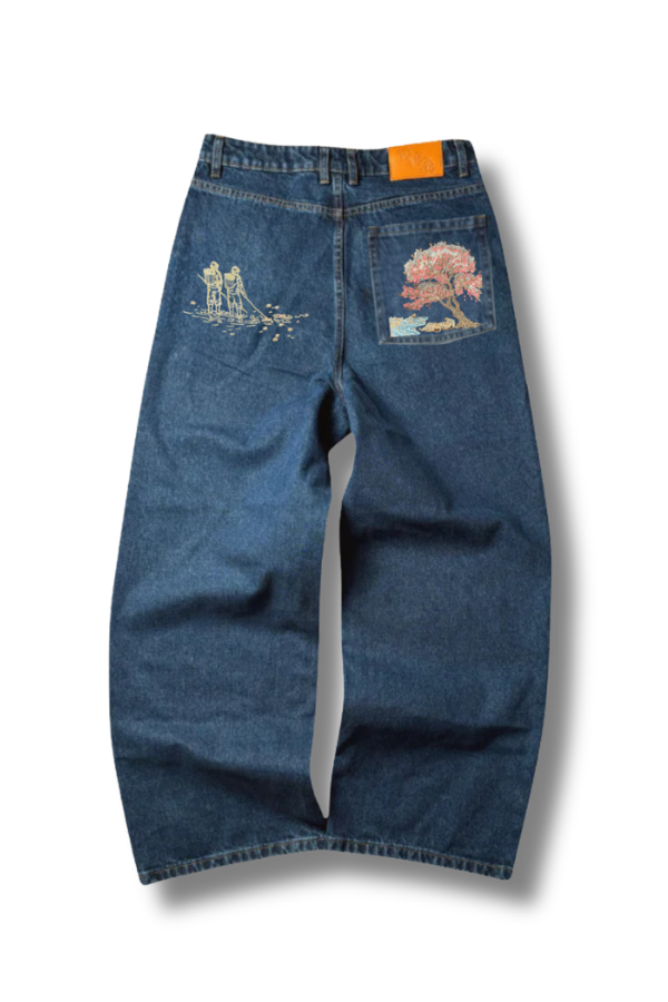 Blossom&Fisher washed Jeans