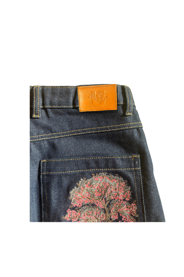 Blossom&Fisher raw denim jeans