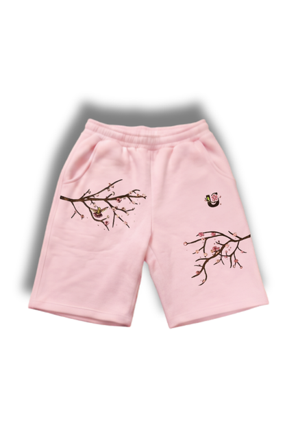 Pink Blossom Shorts