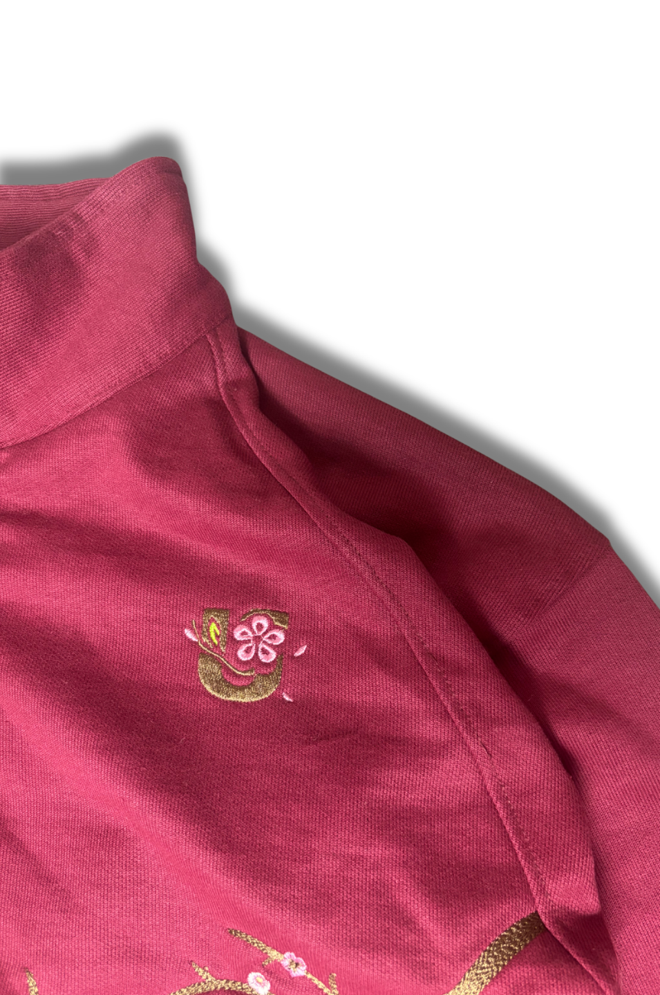 Bordeaux Red Zipper