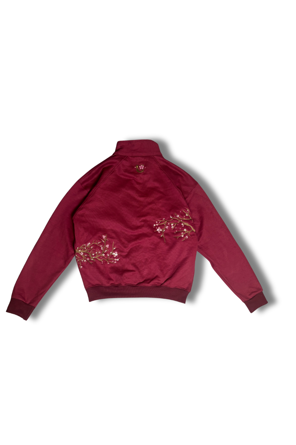 Bordeaux Red Zipper